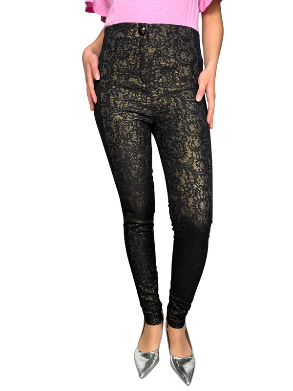 Leggings Encaje