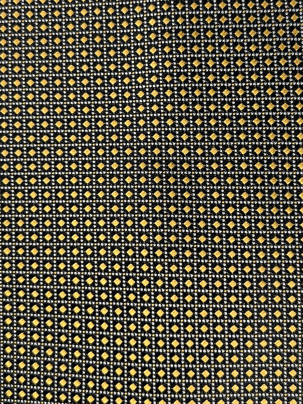 Corbata Seda Dorada