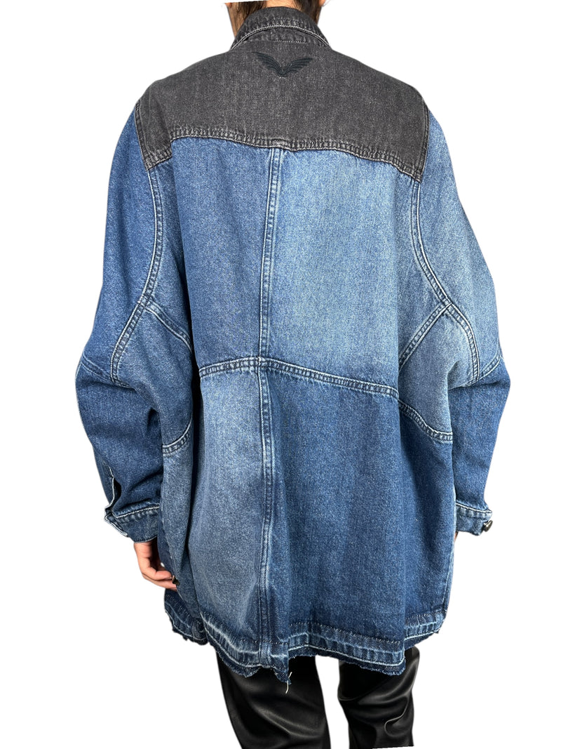 Chaqueta Patch Blue Denim