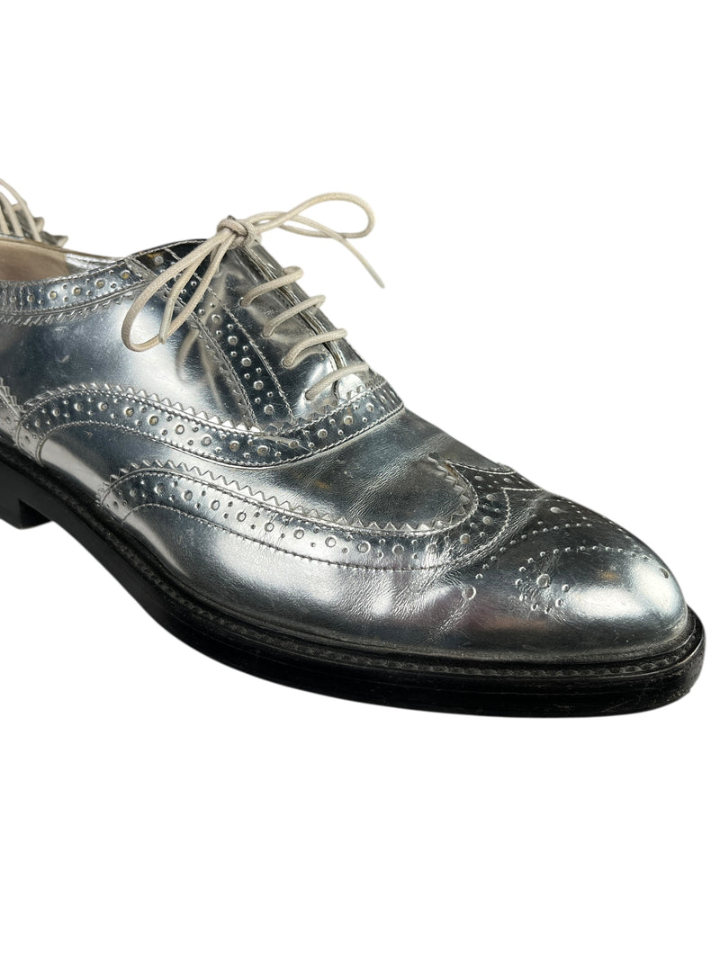 Zapato Plateado