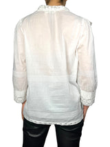 Blusa Encaje con Volados