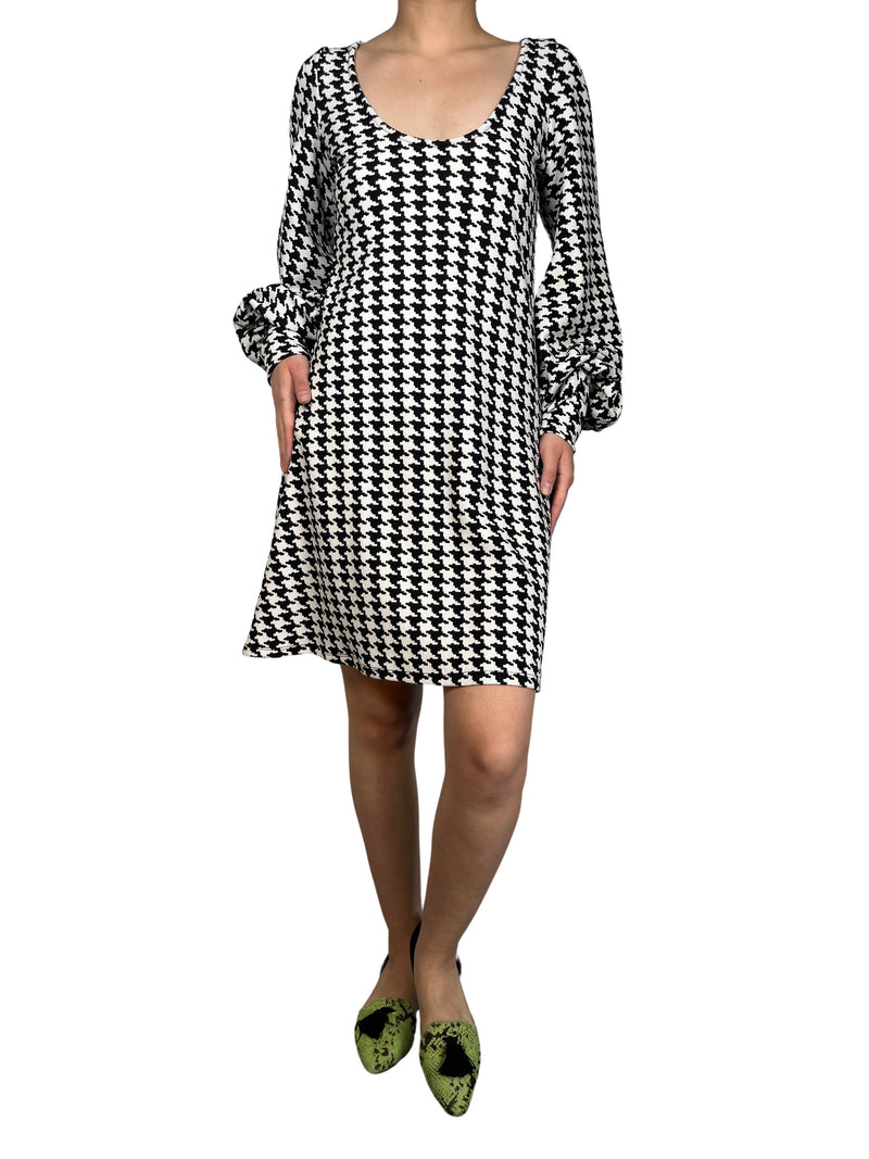 Vestido Blanco y Negro