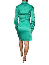 Vestido Corto Satén