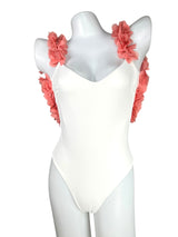 Traje de Baño entero flores