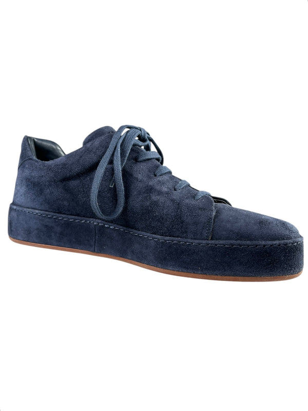 Zapatillas Azules Gamuza