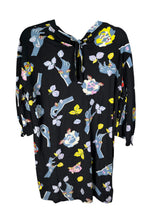 Polera Larga Estampada