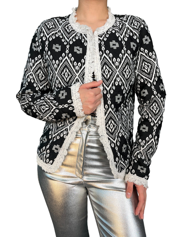 Chaqueta Flecos