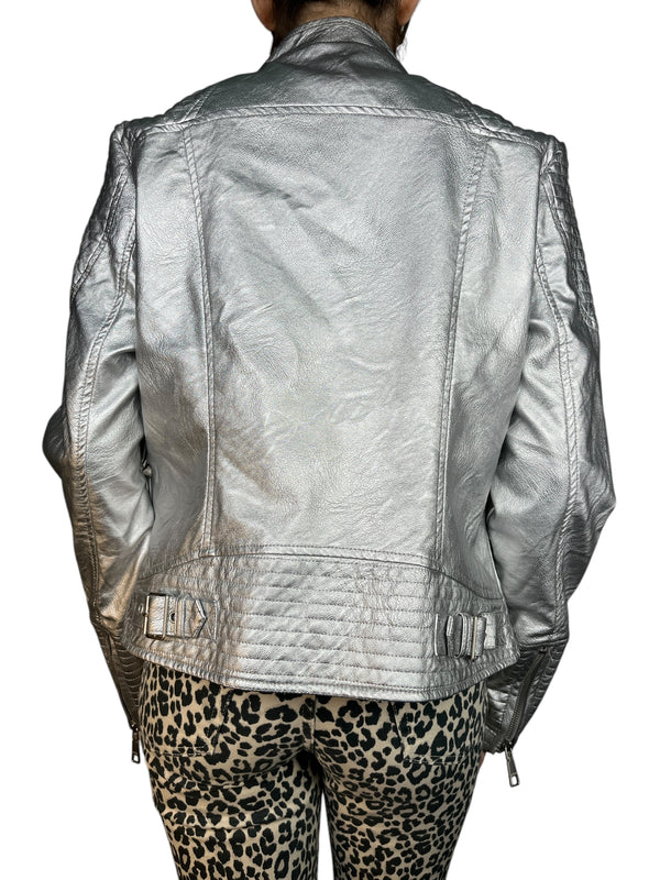 Chaqueta Ecocuero Silver