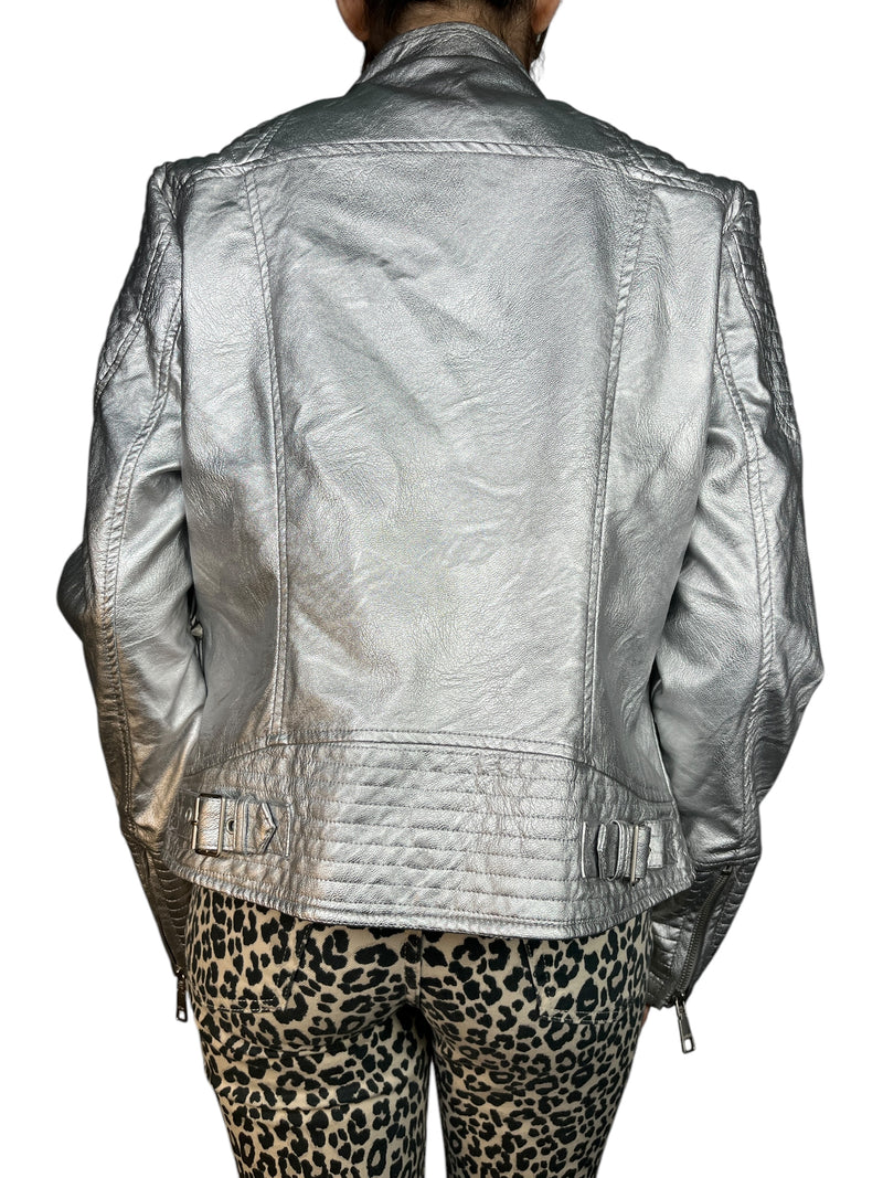 Chaqueta Ecocuero Silver