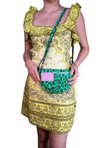 Bandolera Cuero Kelsey Lu x Bimba y Lola 