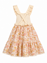 Vestido Flores Rosa