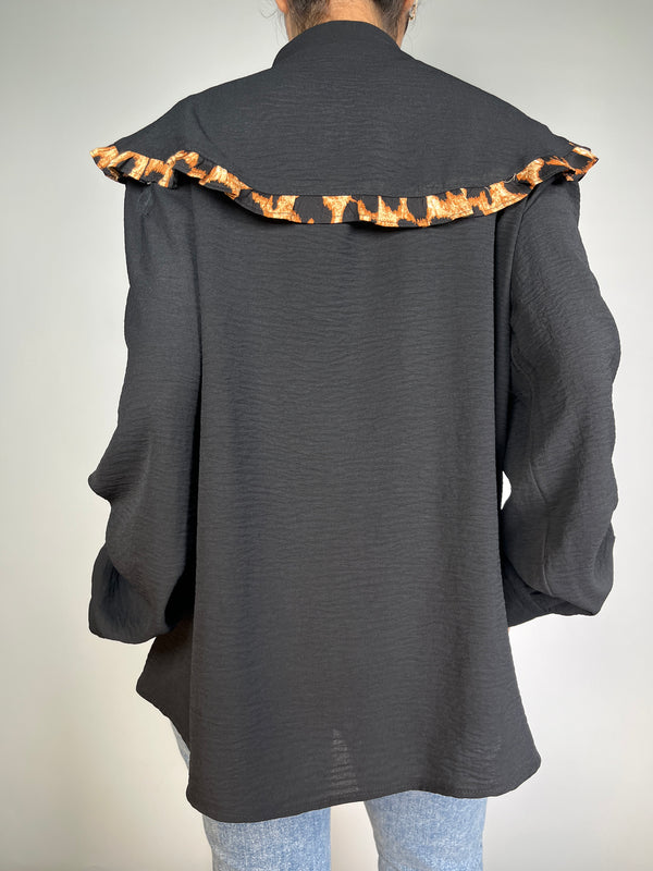 Blusa Negra Vuelos