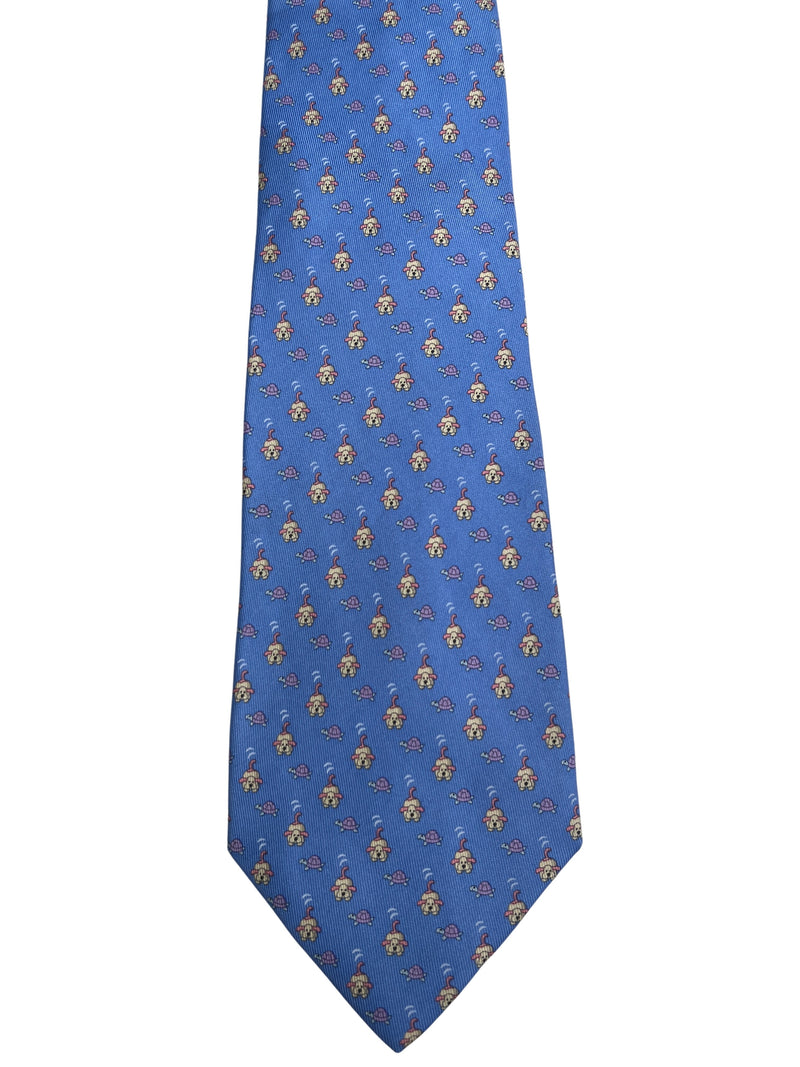 Corbata Dogs & Turtles Seda