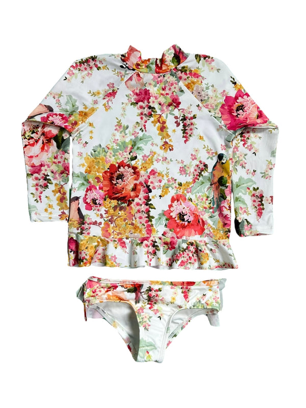 Traje de baño Flores NIÑA