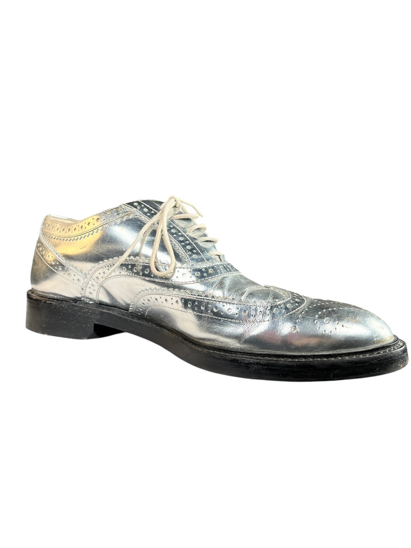 Zapato Plateado