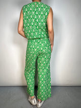 Set Verde Estampado