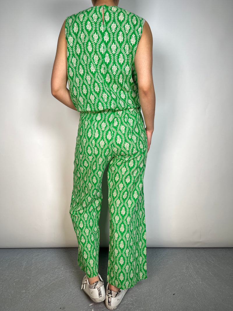 Set Verde Estampado