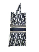Dior Book Tote Large en Ecru y Azul