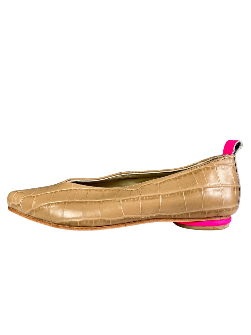 Zapatos Beige