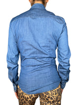 Blusa Denim Red Valentino
