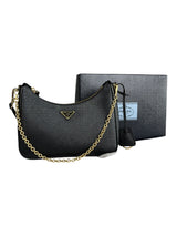 Cartera Negra Cuero