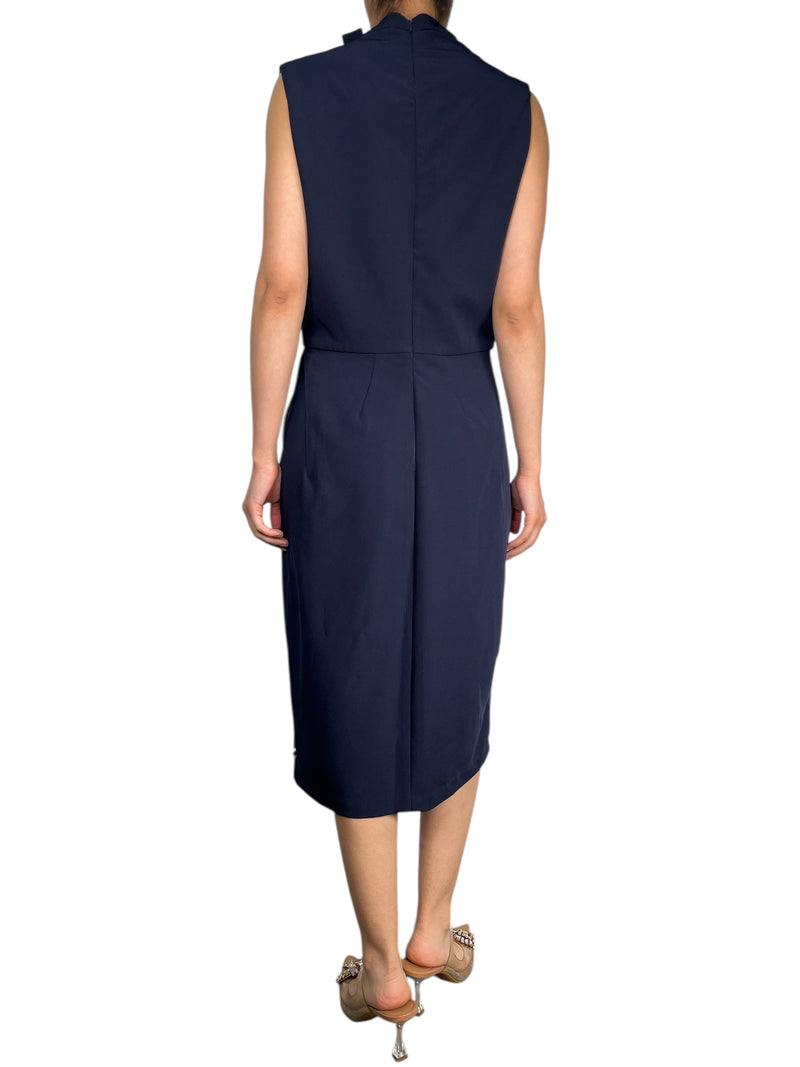 Vestido Azul Marino Viscosa