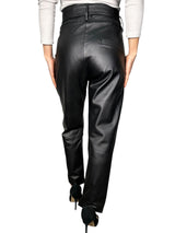 Pantalón Cuero Recto