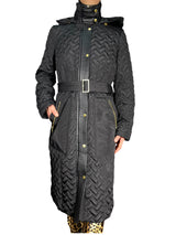 Parka Larga Cinturón