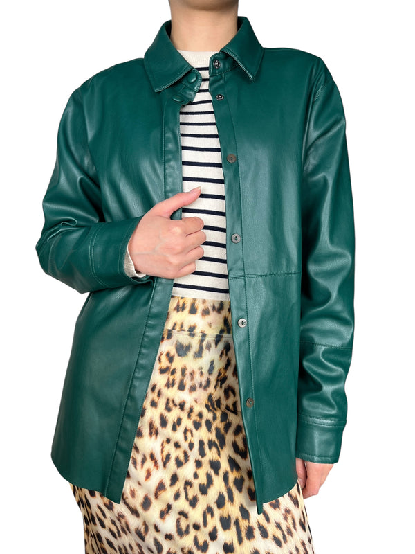 Sobrecamisa Monk Cuero Vegano