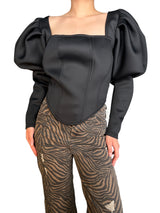 Blusa Mangas Globo