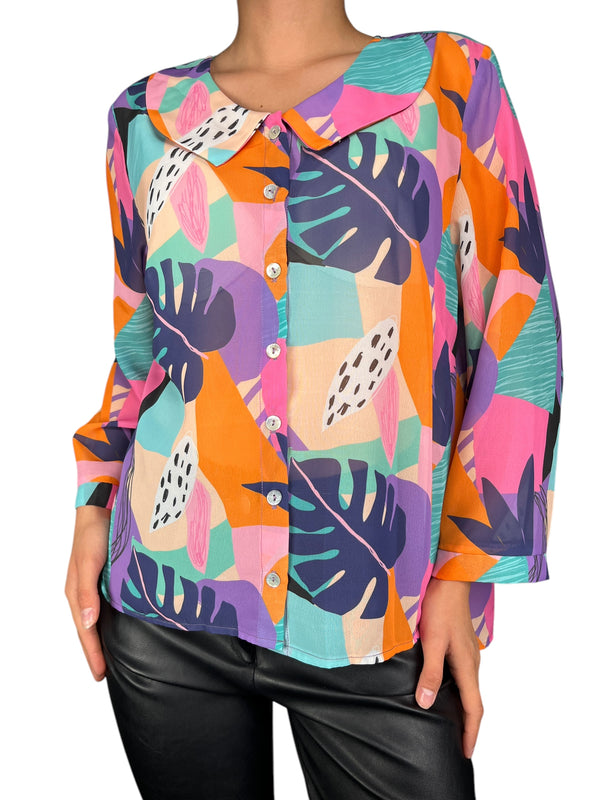 Blusa Traslucida