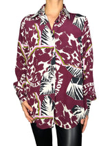 Blusa Burdeo