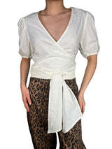 Blusa Mangas Globo