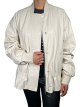 Chaqueta Bomber Cuero