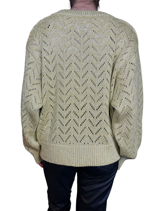 Sweater Fibras Metalizadas