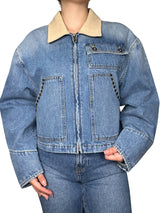 Chaqueta Denim con cierre