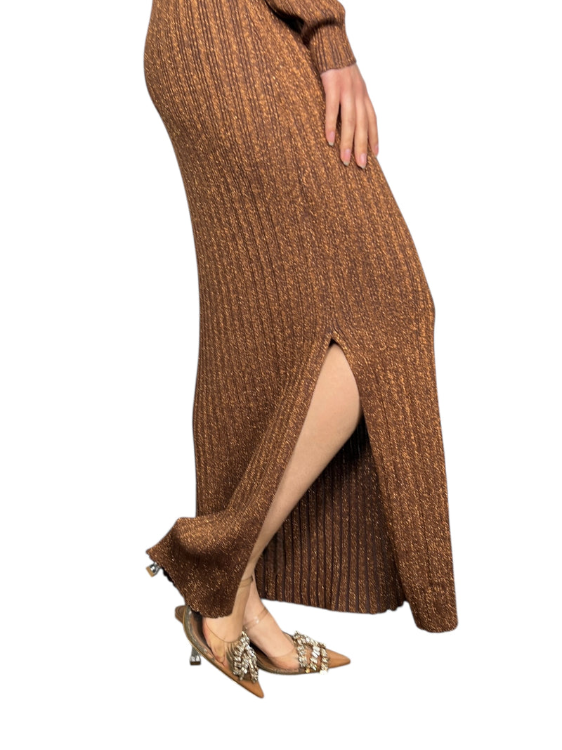 Vestido Tejido Lurex