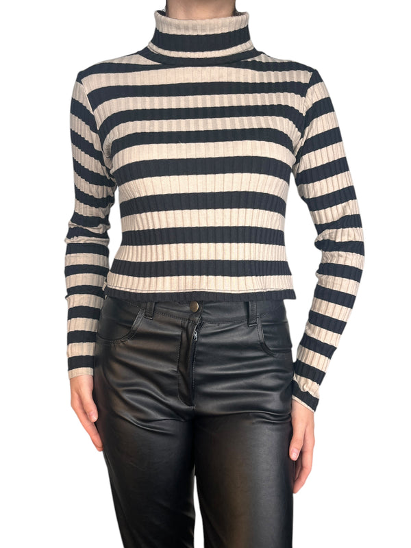 Polera Rib Rayas