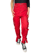 Pantalón Denim Cargo
