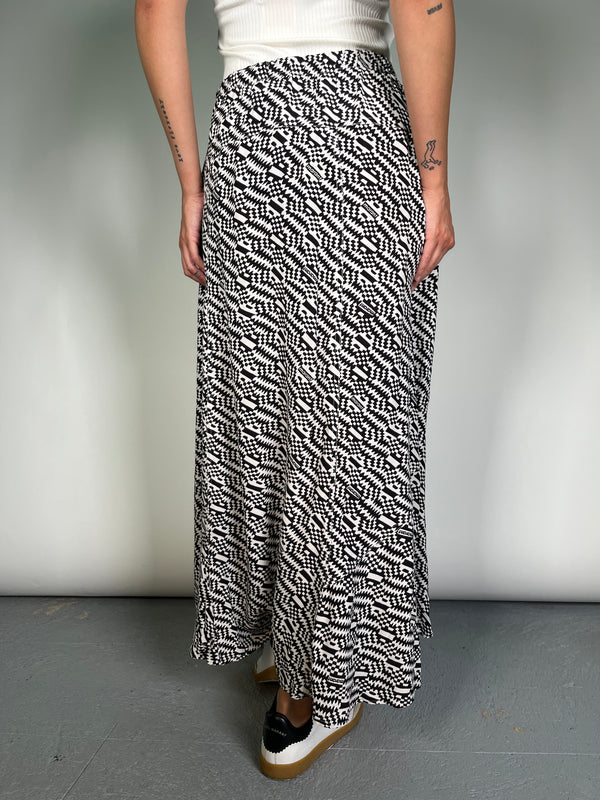 Falda Alona Long Monogram 