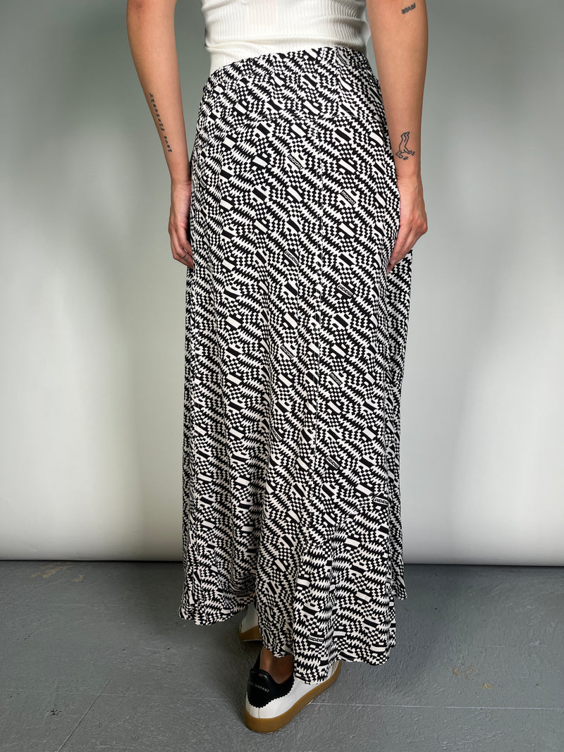 Falda Alona Long Monogram 