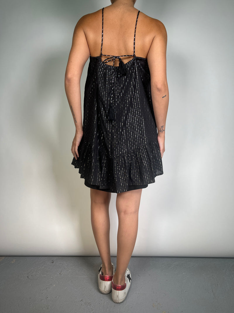 Vestido Hilos Metalizados
