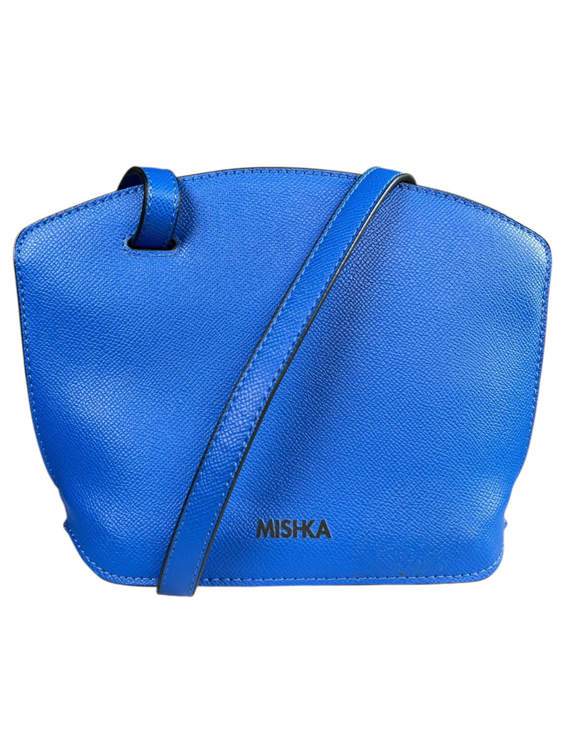 Bandolera Ecocuero Azul