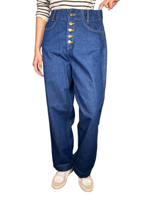 Jeans Tiro Alto