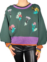 Sweater Bordado Lurex