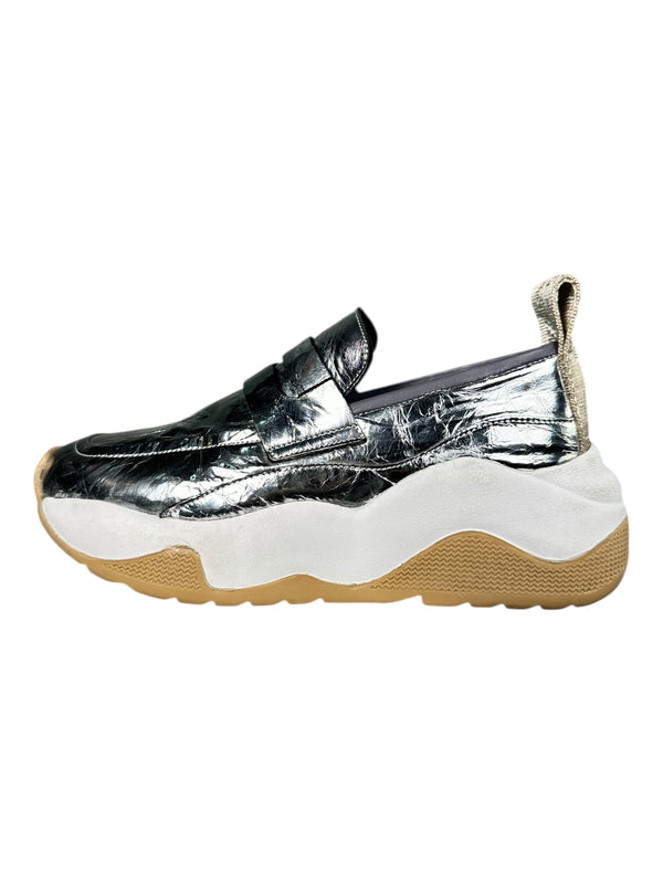 Zapatillas Plateadas
