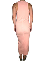 Vestido Maxi Rib Rosado