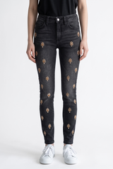 Jeans Bordado Pedrería