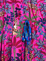 Vestido Lime Ricki x Printfresh Kaftan