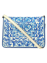 Bandolera Mini Sicily Majolica Azul